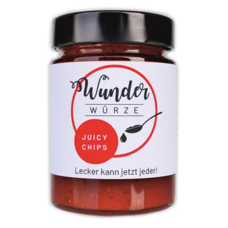 31343 - Wunderwürze, Juicy Chips, 165g Glas